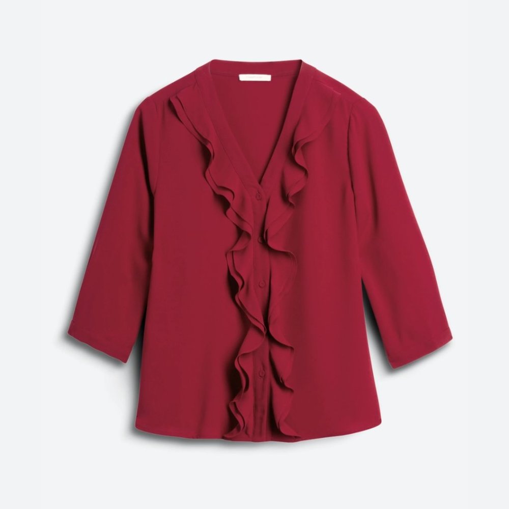 41 Hawthorn Ruffle Front Blouse